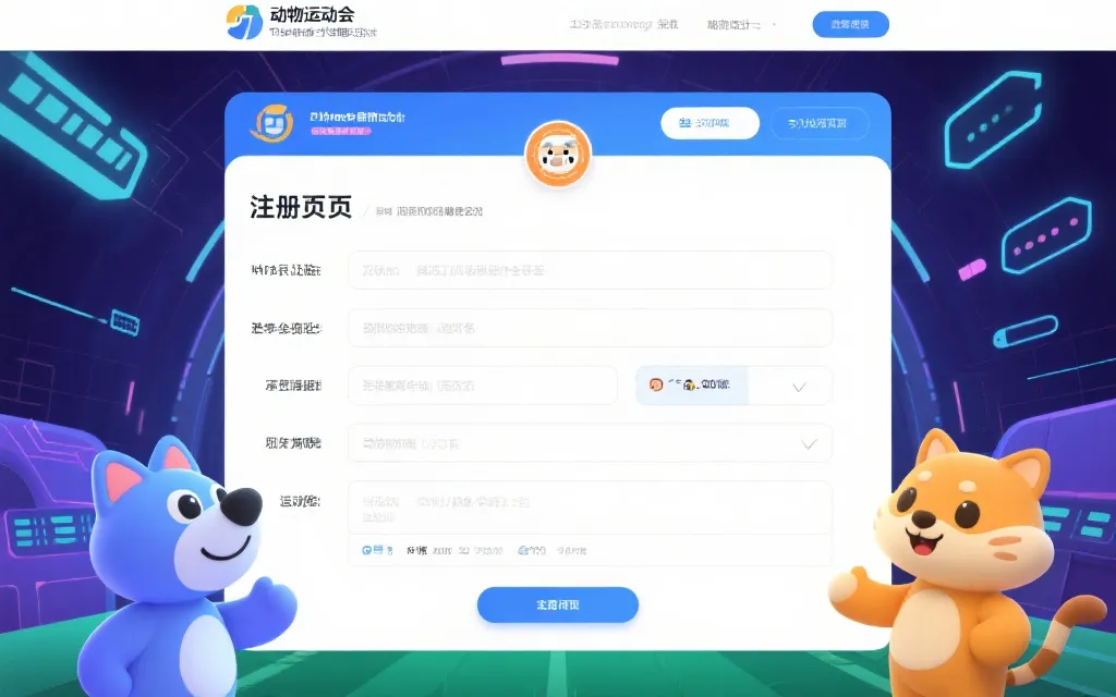动物运动会注册系统全解析：结构、透明与安全的技术揭秘