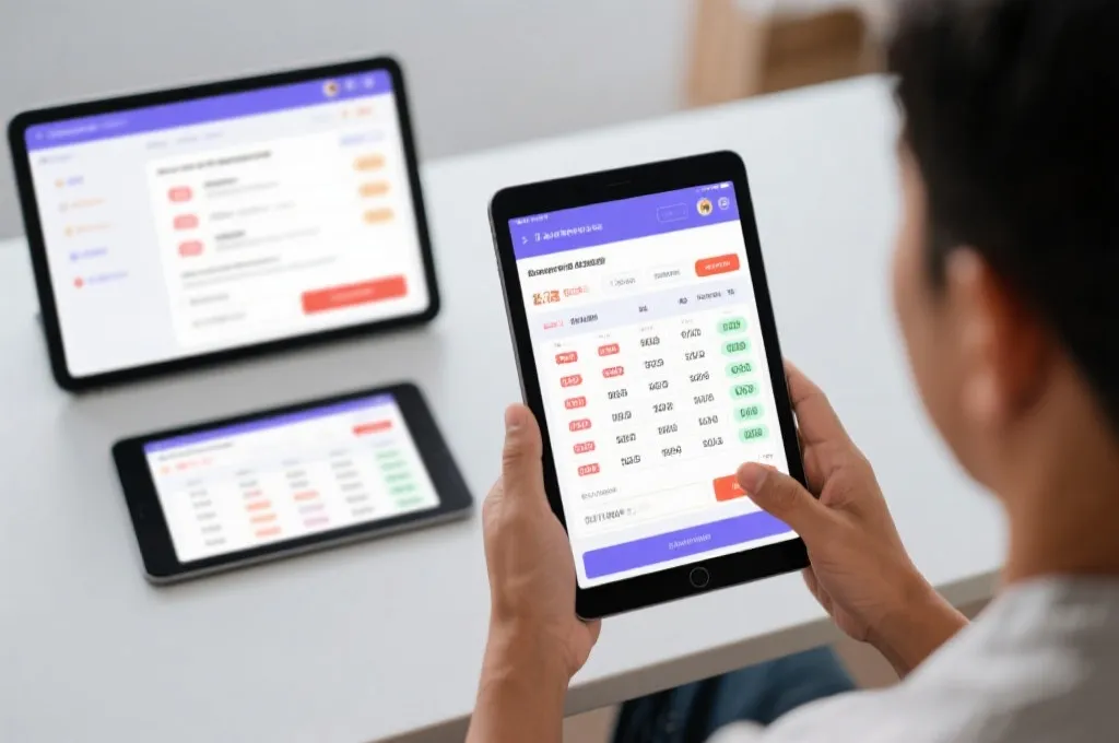 开奖数据展示与页面交互